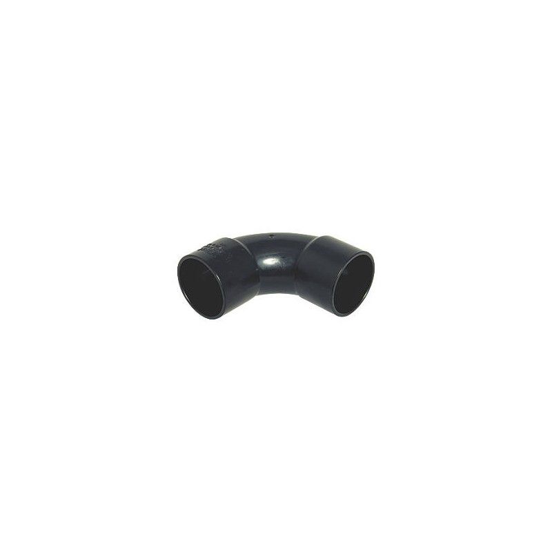 FloPlast Solvent Weld Waste Bend Swept - 92.5 Degree x 40mm Black