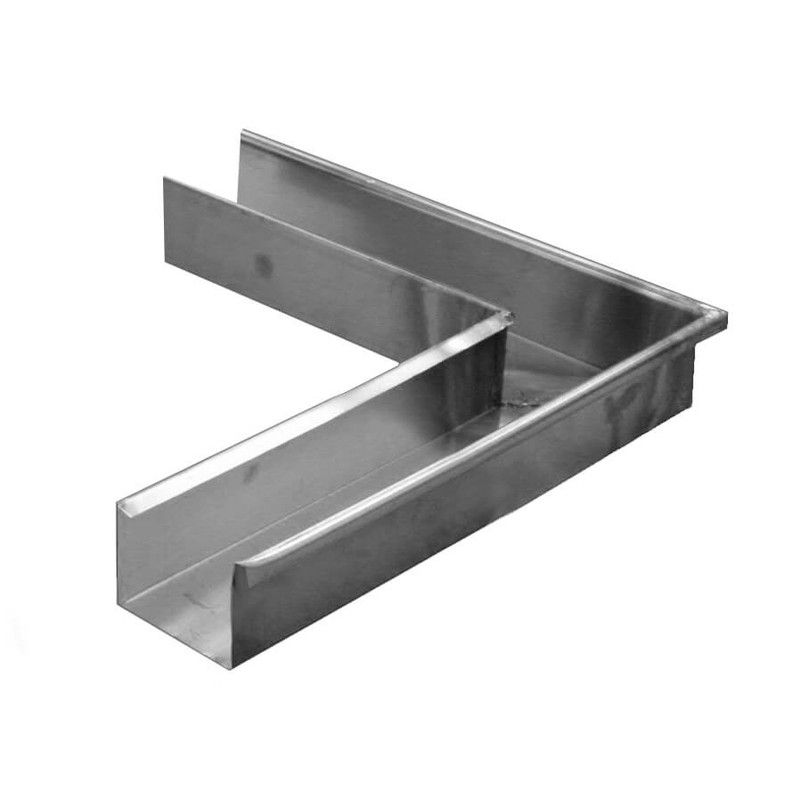 Zinc Large Box Gutter External Corner - 90 Degree x 115mm