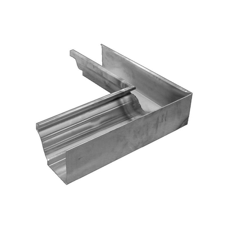 Zinc Large Ogee Gutter Internal Corner - 135 Degree x 145mm