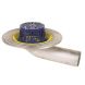 Flat Roof Outlet 90 Degree Spigot Flat Grate