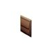 Wall Outlet - 100mm x 154mm Brown