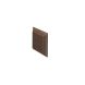 Louvered Grill with Flyscreen - 100mm x 154mm Brown