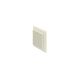 Louvered Grill with Flyscreen - 100mm x 154mm White