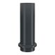 Lindab Aluminium Drain Shoe - 100mm Anthracite Grey