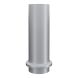 Lindab Aluminium Drain Shoe - 75mm Silver Metallic