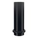 Lindab Aluminium Drain Shoe - 87mm Black
