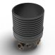 Inspection Chamber Set - 600mm Diameter x 1050mm Depth with 160mm Channel & 110mm Inlets