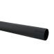 Lindab Aluminium Intermediate Pipe - 75mm x 1mtr Black