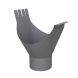 Lindab Aluminium Gutter Outlet 75mm - 125mm Silver Metallic