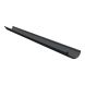 Lindab Half Round Aluminium Gutter - 150mm x 3mtr Anthracite Grey