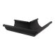Lindab Aluminium Gutter External Angle 135 - 125mm Black