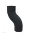 Lindab Aluminium One-Piece Offset - 87mm Black