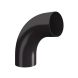 Lindab Steel Conical Downpipe Bend 85 - 100mm Coffee Brown