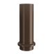 Lindab Steel Drain Shoe - 100mm Brown