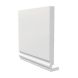 225mm White Ogee Fascia Board - 18mm x 5mtr