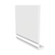 250mm White Ogee Fascia Capping Board - 10mm x 5mtr