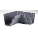 Cast Iron Moulded Ogee Gutter Internal Angle - 90 Degree x 100mm Primed