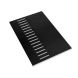 150mm Black Ash Woodgrain Vented Soffit Board - 10mm x 5mtr