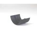 Cast Iron Half Round Gutter Union - 125mm Primed