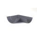 Cast Iron Half Round Gutter Right Hand Angle - 90 Degree x 150mm Primed