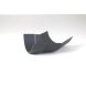 Cast Iron Half Round Gutter Left Hand Angle - 135 Degree x 150mm Primed