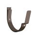 Lindab Steel Gutter 70mm Flex-Fit Fascia Bracket - 100mm Brown