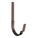 Lindab Steel Gutter 240mm Flex-Fit Fascia Bracket - 190mm Coffee Brown