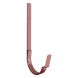 Lindab Steel Gutter 330mm Flex-Fit Rafter Bracket - 150mm Dark Red
