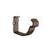 Lindab Steel Gutter Fascia Bracket - 100mm Brown