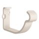 Lindab Steel Gutter Fascia Bracket - 100mm Antique White