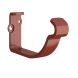 Lindab Steel Gutter Fascia Bracket - 125mm Tile Red
