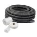 Perforated Land Drain and Filter Sleeve Kit - 80mm (O.D.) x 50mtr Coil