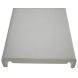 410mm White Fascia Box End Board - 18mm x 1.25mtr