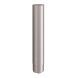 Lindab Steel Intermediate Downpipe - 87mm x 0.5mtr Silver Metallic