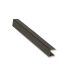Exitex PVC Sheet End Closure - 25mm x 2.1mtr Brown