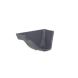 Cast Iron Ogee Gutter Left Hand Internal Stopend - 115mm Primed