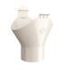 Lindab Steel Gutter Outlet 87mm - 150mm Antique White