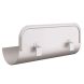 Lindab Steel Gutter Straight Overflow Protector - 125mm Silver Metallic