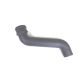 Cast Iron Round Downpipe Offset - 305mm Projection 75mm Primed