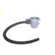 Cast Iron Round Downpipe Diverter Kit Left Hand - 75mm Primed