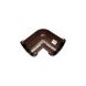 FloPlast Mini Gutter Angle - 90 Degree x 76mm Brown