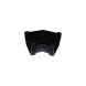 FloPlast Square Gutter Angle - 135 Degree x 114mm Black