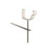 Lindab Steel Gutter Rise & Fall Bracket - 125mm Antique White