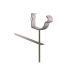 Lindab Steel Gutter Rise & Fall Bracket - 150mm Silver Metallic