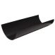 FloPlast Half Round Gutter - 112mm x 2mtr Black
