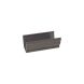 FloPlast Ogee Gutter - 110mm x 80mm x 4mtr Anthracite Grey