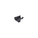 FloPlast Square Gutter Running Outlet - 114mm Black