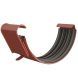 Lindab Steel Gutter Union - 150mm Tile Red