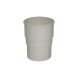 FloPlast Mini Gutter Downpipe Socket - 50mm White