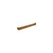 Golden Oak Fascia Double End Corner Trim - 500mm x 35mm